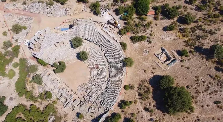 3 bin yıllık liman kenti 'Kaunos'