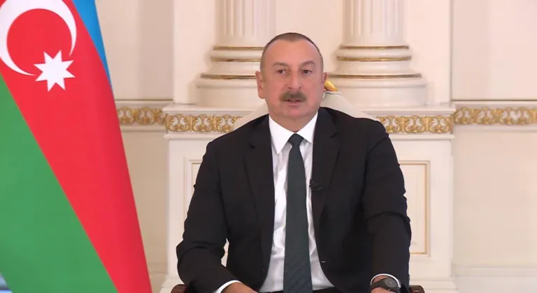 Aliyev'den düşen yolcu uçağı ile ilgili açıklama