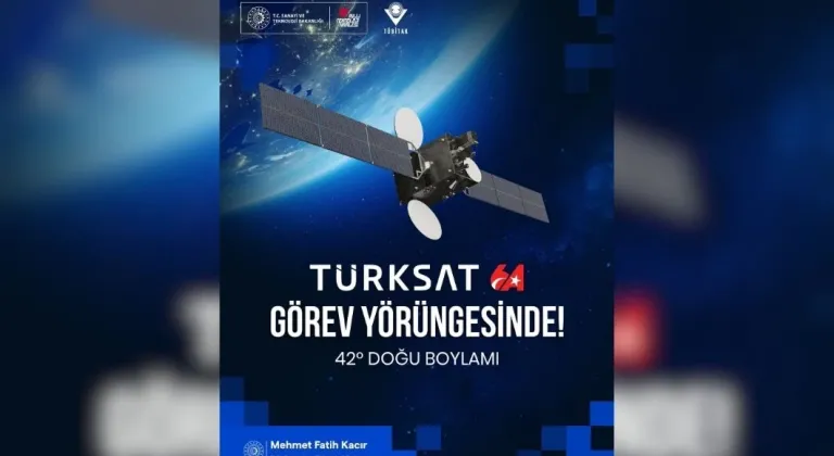 Bakan Kacır: Türksat 6A nihai yörüngesine başarıyla yerleşti