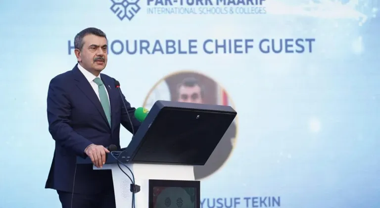 Bakan Tekin, Türkiye Maarif Vakfı'nın Pakistan Multan'daki okulunun açılışını yaptı