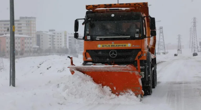 Bitlis'te 107 köy ve mezra yolu ulaşıma açıldı