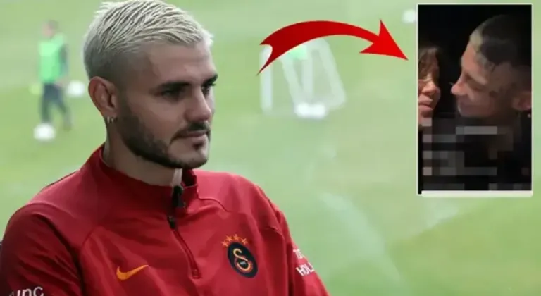 Canlı yayında aldatıldığını gören Icardi harekete geçti