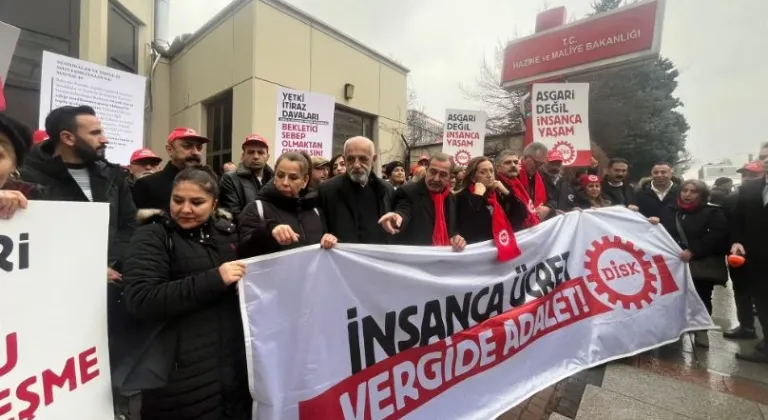 DİSK'ten, 'Vergide adalet' açıklaması