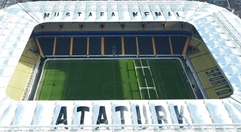 Fenerbahçe Kulübü, Mustafa Kemal Atatürk'ün ismini Ülker Stadı'nın çatısına işledi