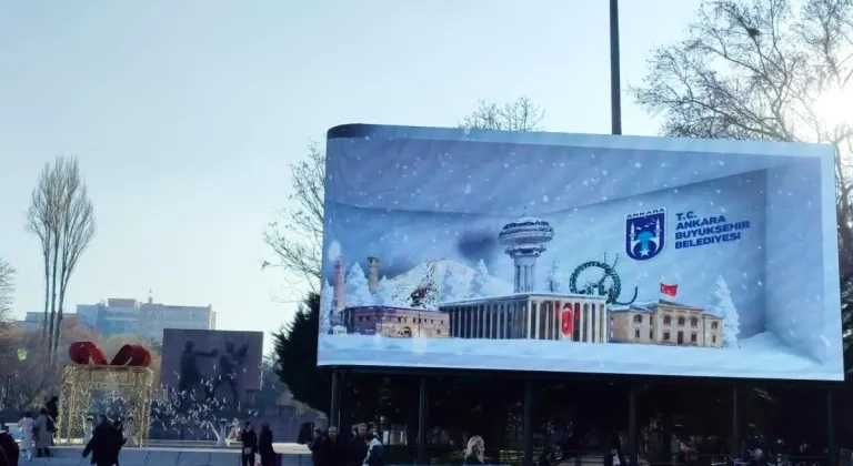 Güvenpark'ta sit alanına dikilen reklam panosuna kaldırma kararı