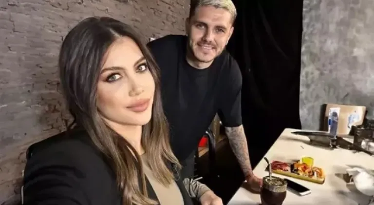 Icardi ve Wanda Nara'dan gece yarısı skandal paylaşım