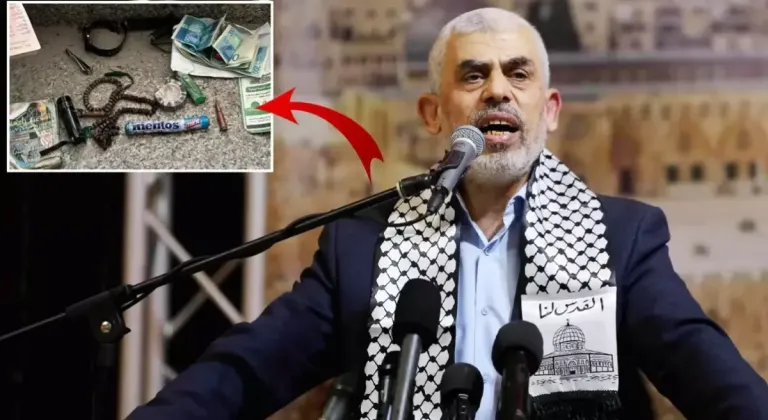 İsrail medyası paylaştı! Hamas lideri Yahya Sinvar’ın üzerinden çıkanlar ve son an görüntüleri!