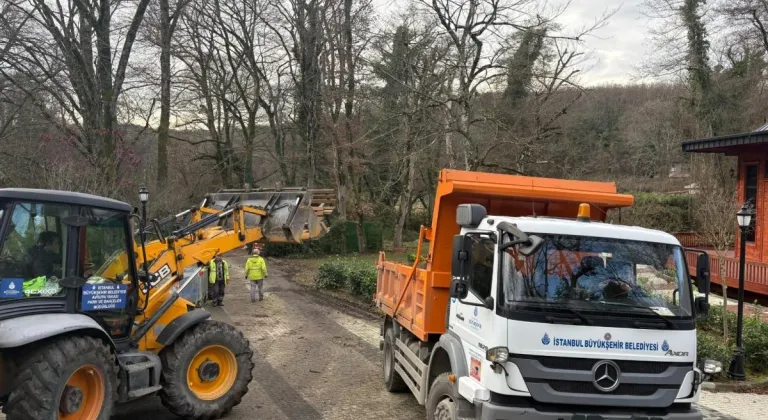 Belgrad Ormanı'ndaki İBB tabelaları kaldırıldı; DKMP tabelaları asıldı