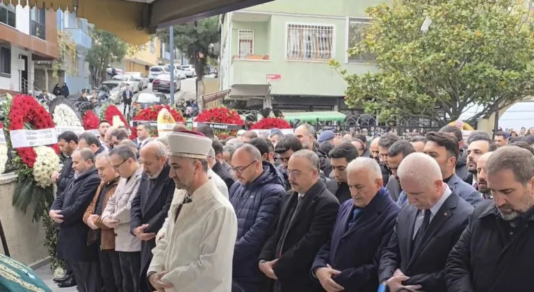 Dışişleri Bakan Yardımcısı Nuh Yılmaz'ın babası son yolculuğuna uğurlandı