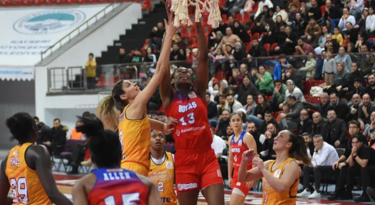 Melikgazi Kayseri Basketbol - BOTAŞ: 67-64 