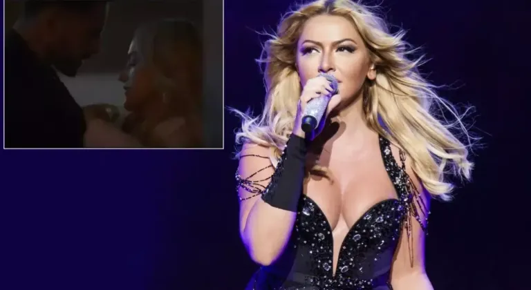 Oyunculuğa soyunan Hadise'nin ateşli sahneleri olay oldu