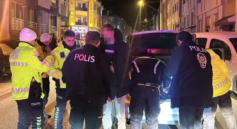 Polisten kaçan alkollü sürücü, 10 kilometrelik takiple yakalandı