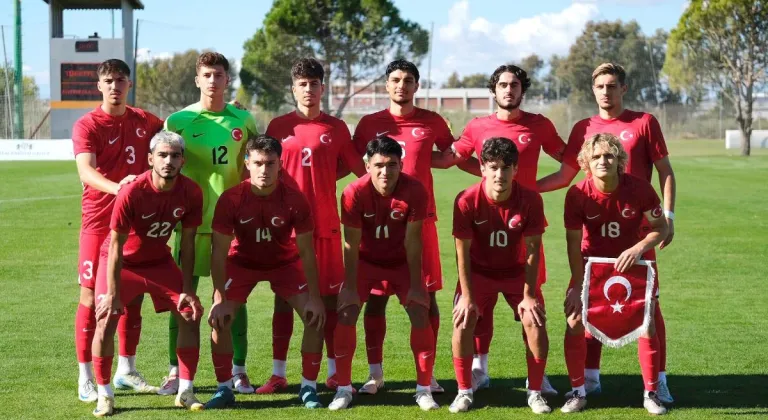 U19 Milli Futbol Takımı, İsviçre'ye 3-1 mağlup oldu