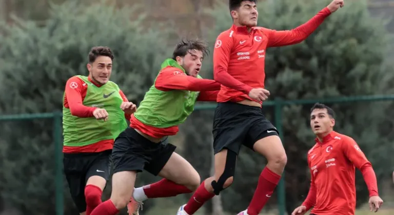 U20 Milli Futbol Takımı, Almanya maçının hazırlıklarını tamamladı